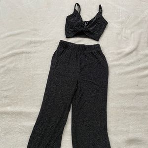 Two Piece Sequin Set